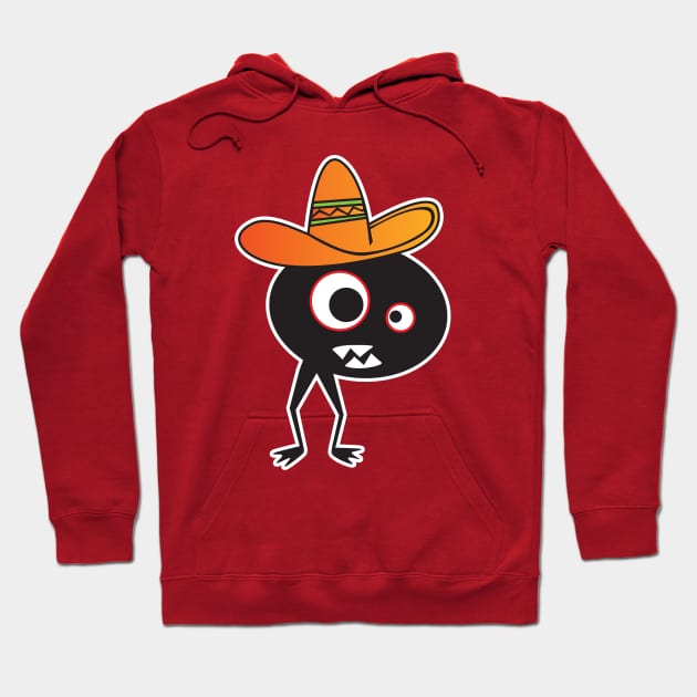 Mexican Monster Hoodie by YiannisTees